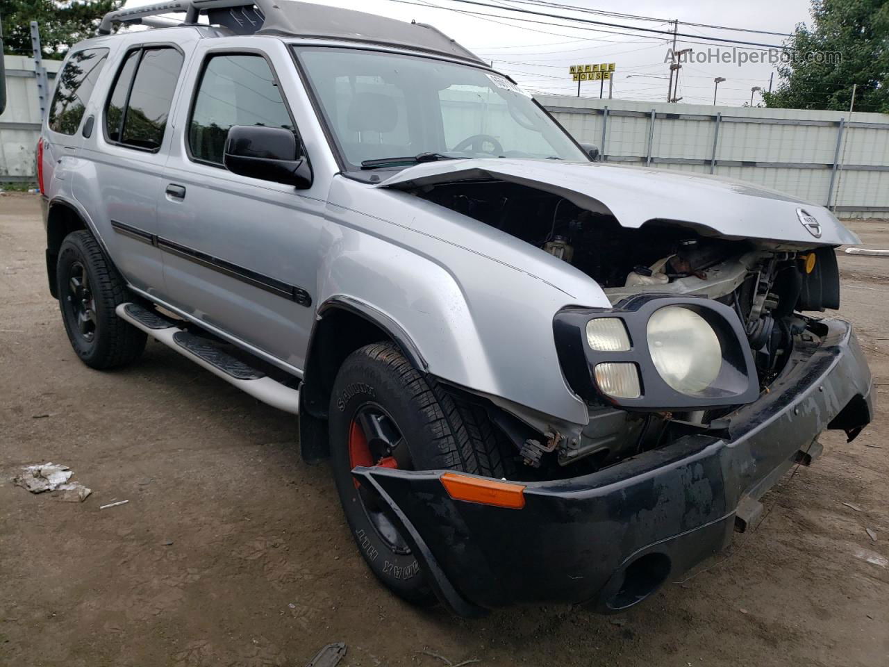 2003 Nissan Xterra Xe Silver vin: 5N1ED28Y93C686554