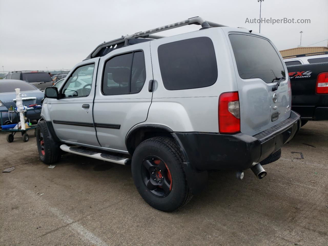 2003 Nissan Xterra Xe Silver vin: 5N1ED28Y93C686554