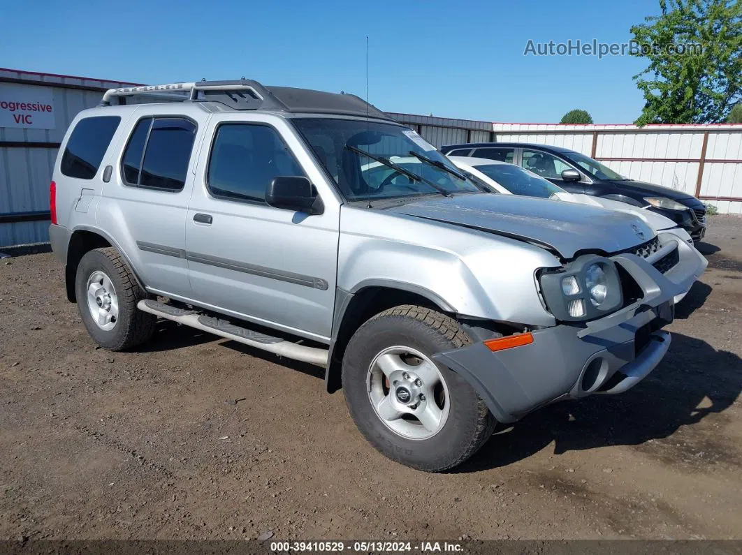 2003 Nissan Xterra Xe Silver vin: 5N1ED28Y93C694024