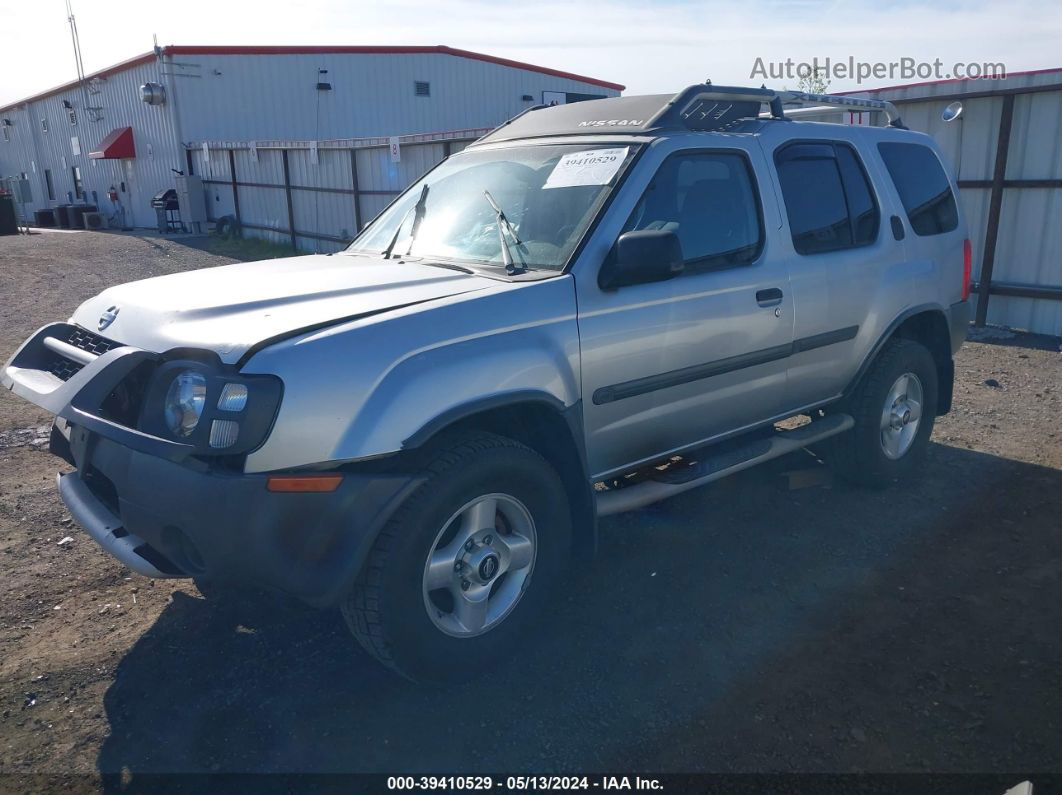 2003 Nissan Xterra Xe Silver vin: 5N1ED28Y93C694024