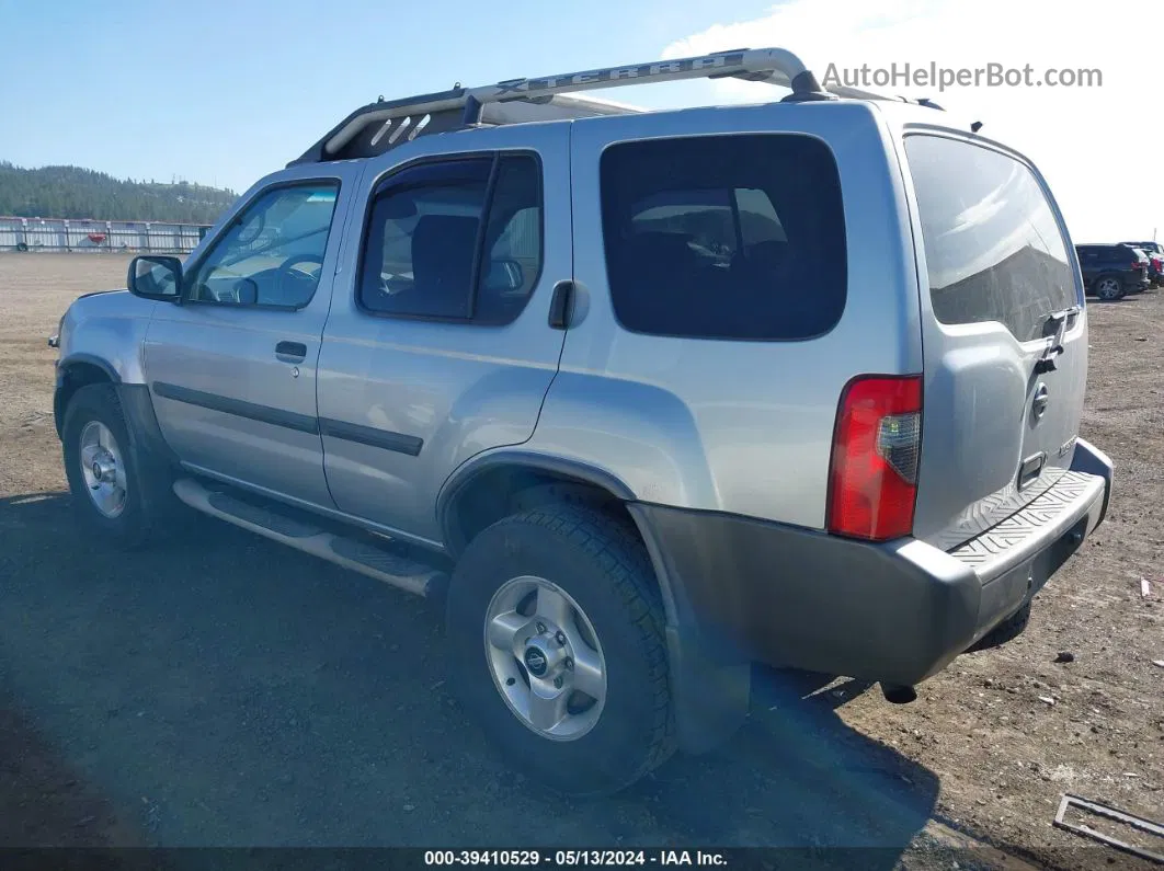 2003 Nissan Xterra Xe Silver vin: 5N1ED28Y93C694024