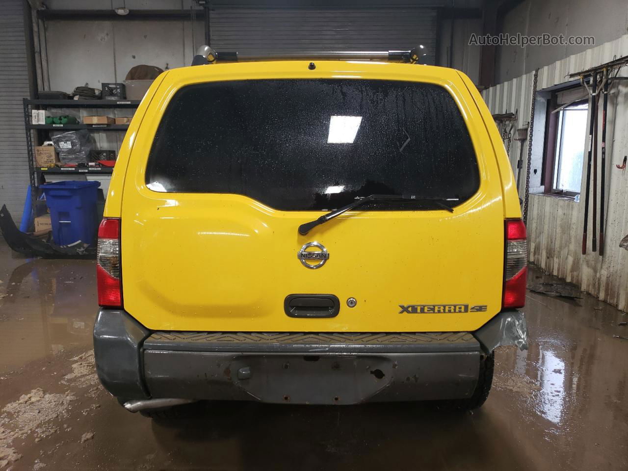 2003 Nissan Xterra Xe Желтый vin: 5N1ED28Y93C702798