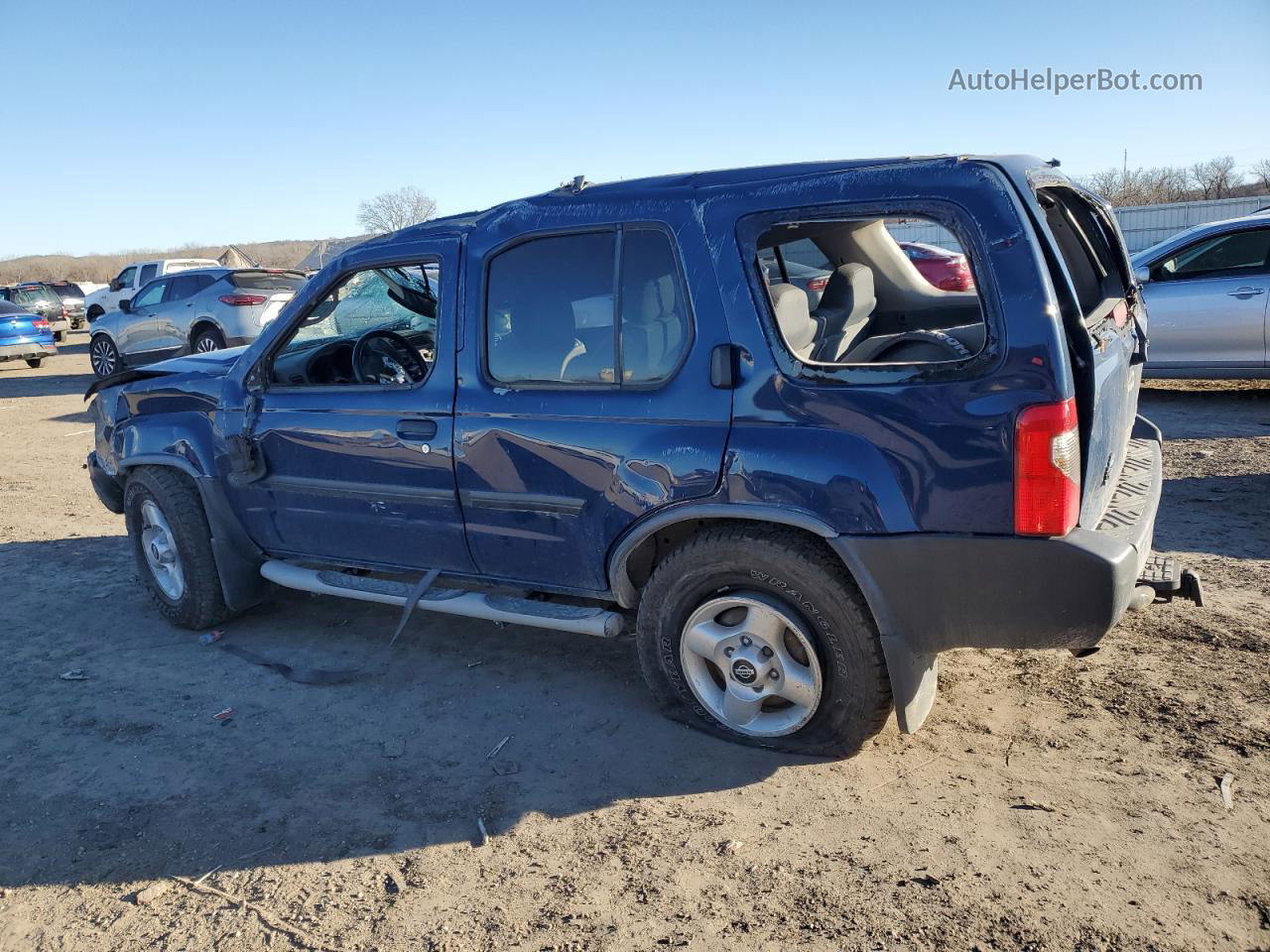 2003 Nissan Xterra Xe Blue vin: 5N1ED28YX3C646547