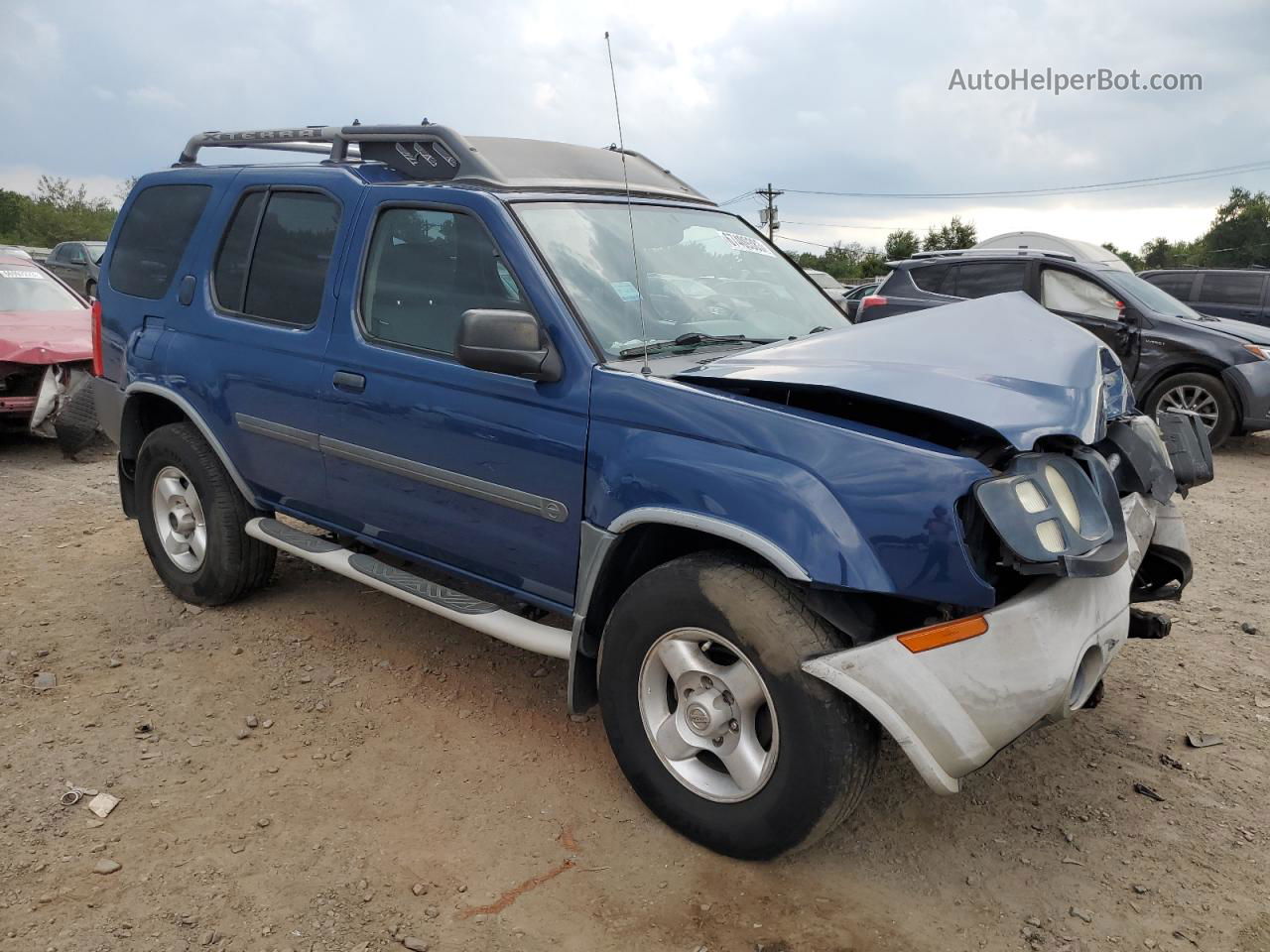 2003 Nissan Xterra Xe Blue vin: 5N1ED28YX3C675675