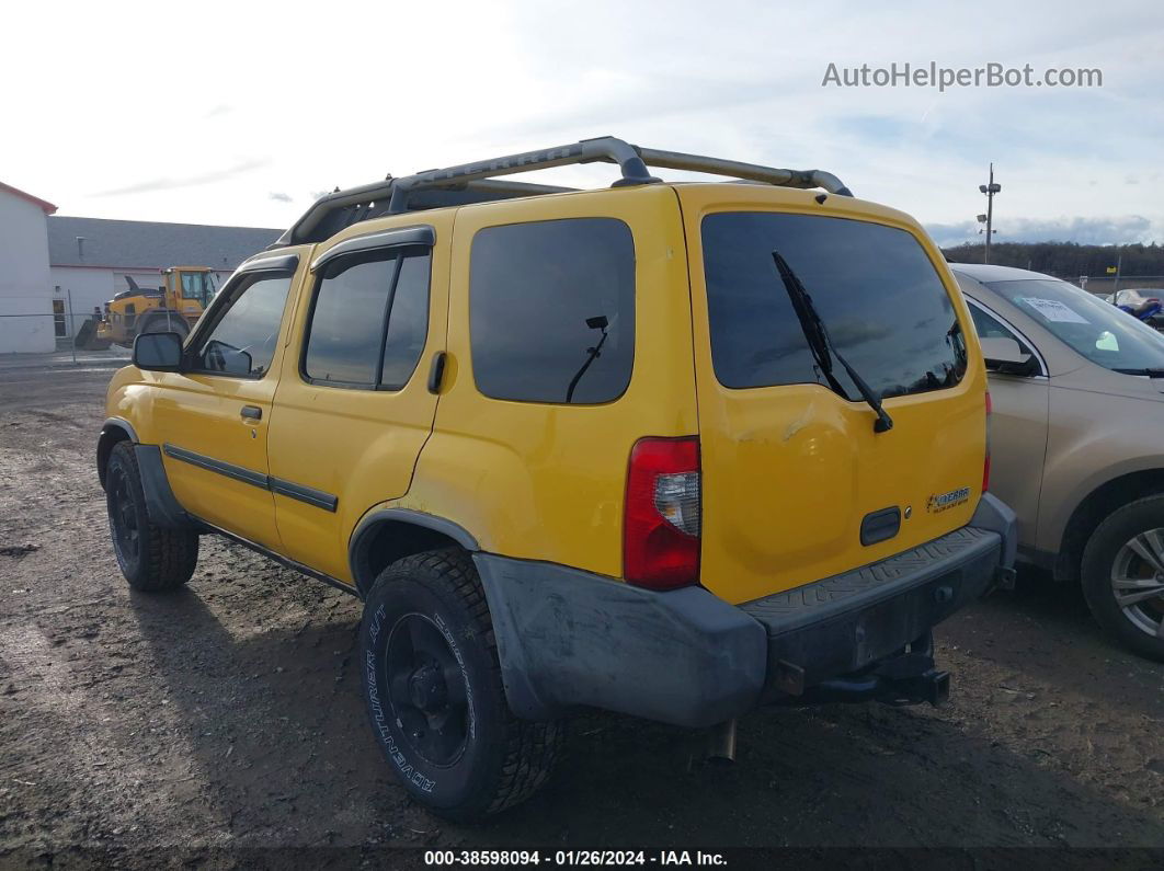 2003 Nissan Xterra Xe Yellow vin: 5N1ED28YX3C694159