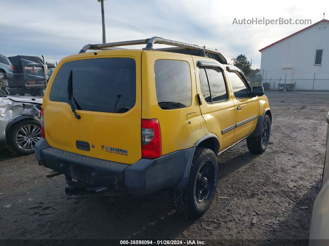 2003 Nissan Xterra Xe Yellow vin: 5N1ED28YX3C694159