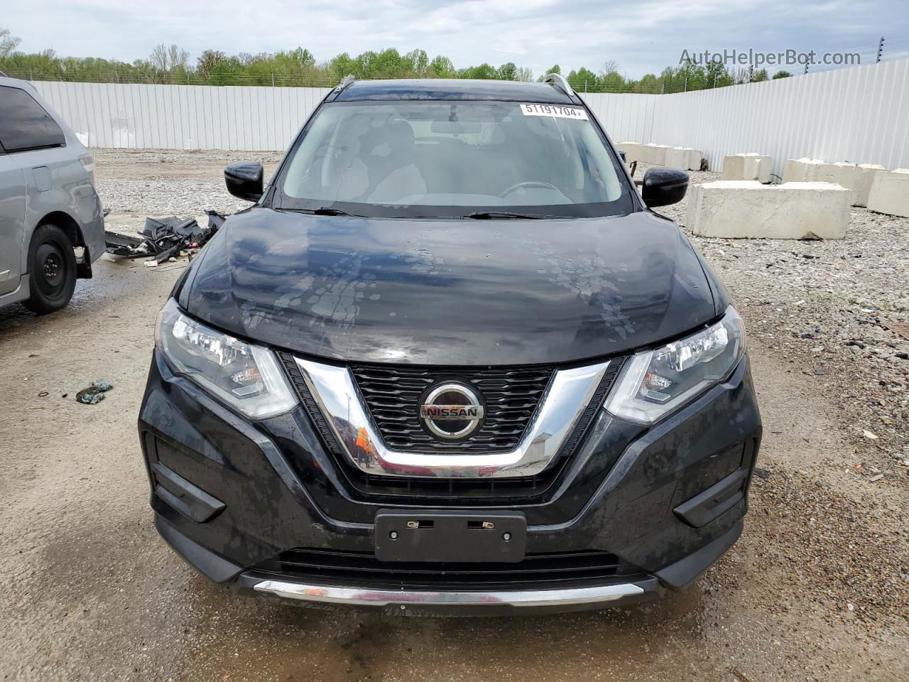 2018 Nissan Rogue Sv Hybrid Black vin: 5N1ET2MT9JC795896