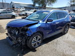 2018 Nissan Rogue Sv Hybrid Blue vin: 5N1ET2MV6JC840603