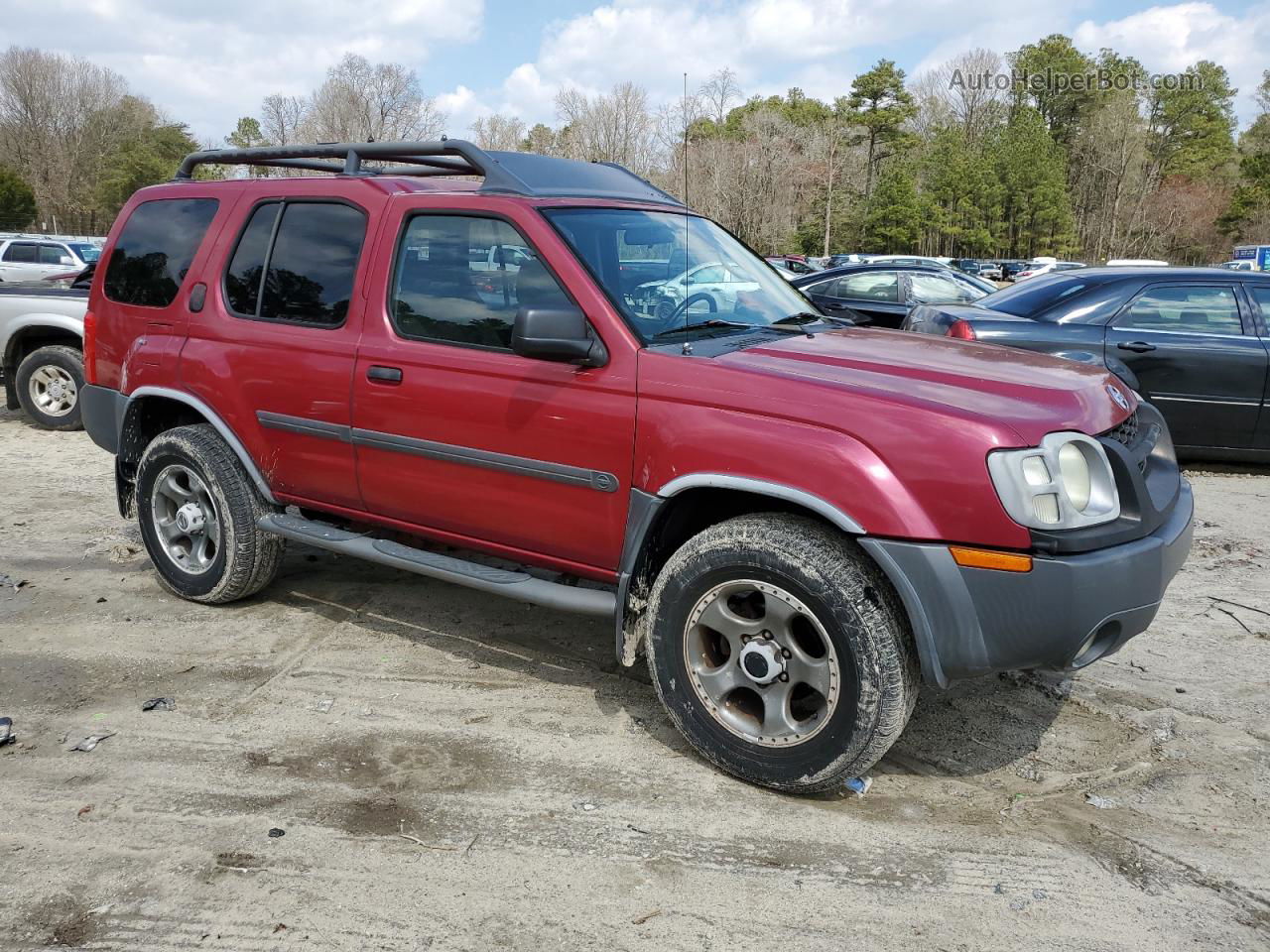 2003 Nissan Xterra Se Красный vin: 5N1MD28Y03C641224