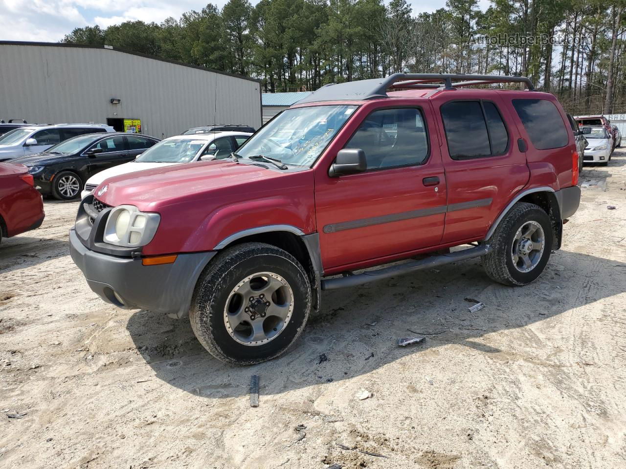 2003 Nissan Xterra Se Красный vin: 5N1MD28Y03C641224