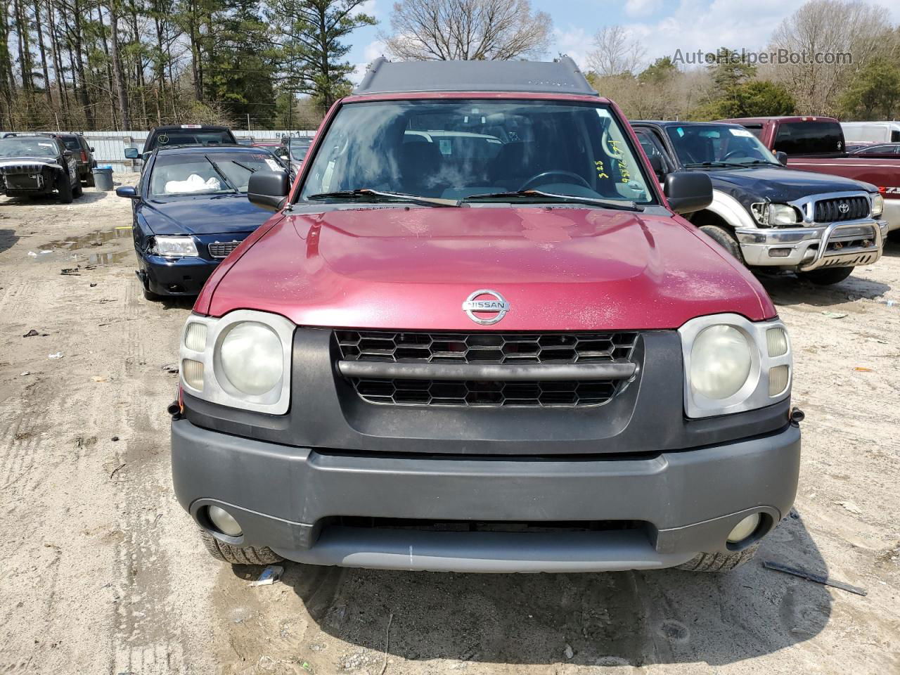 2003 Nissan Xterra Se Красный vin: 5N1MD28Y03C641224