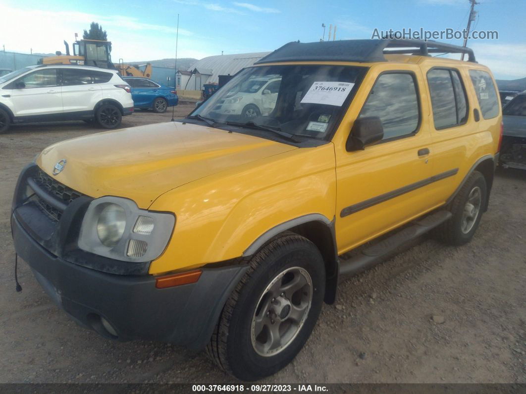 2003 Nissan Xterra Xe/se Yellow vin: 5N1MD28Y13C632595