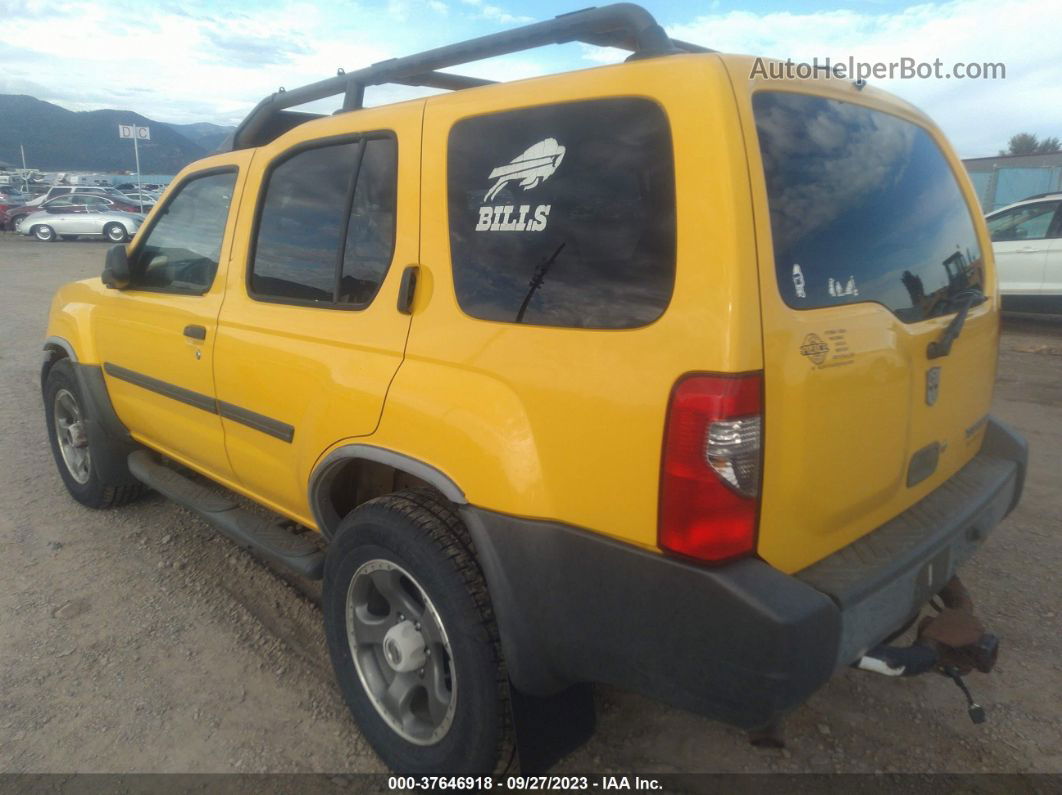 2003 Nissan Xterra Xe/se Yellow vin: 5N1MD28Y13C632595