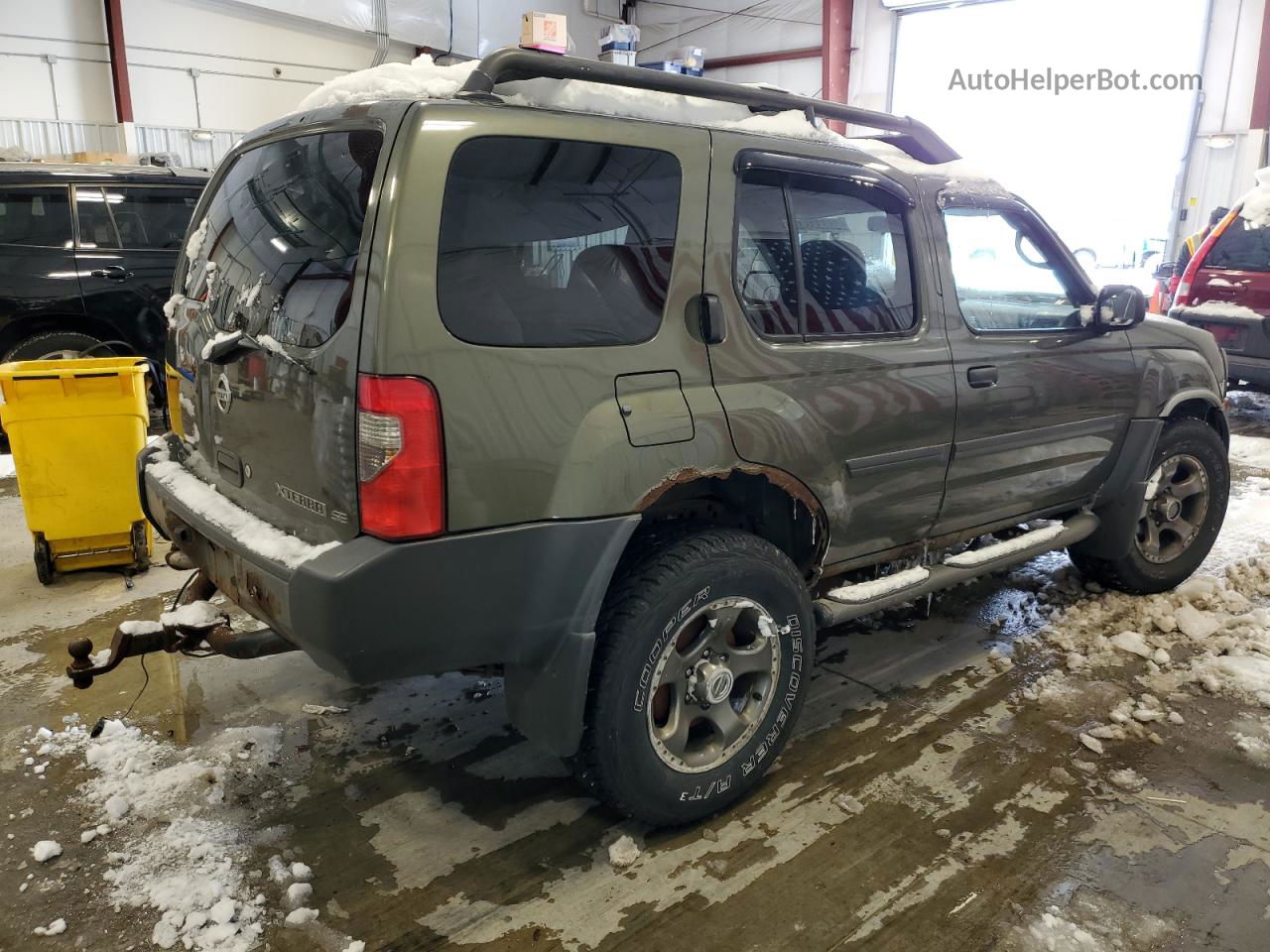 2003 Nissan Xterra Se Green vin: 5N1MD28Y23C641631