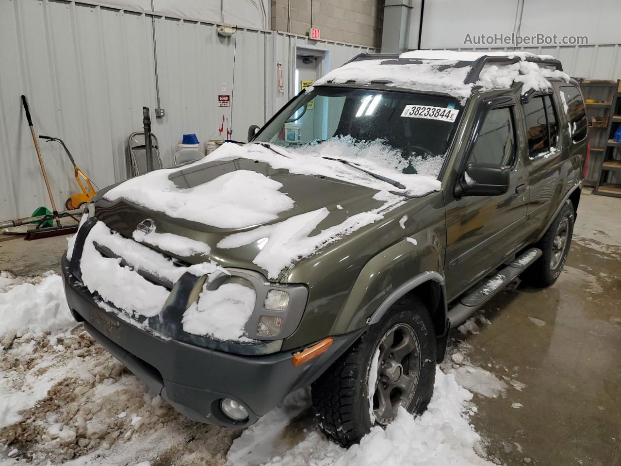 2003 Nissan Xterra Se Green vin: 5N1MD28Y23C641631