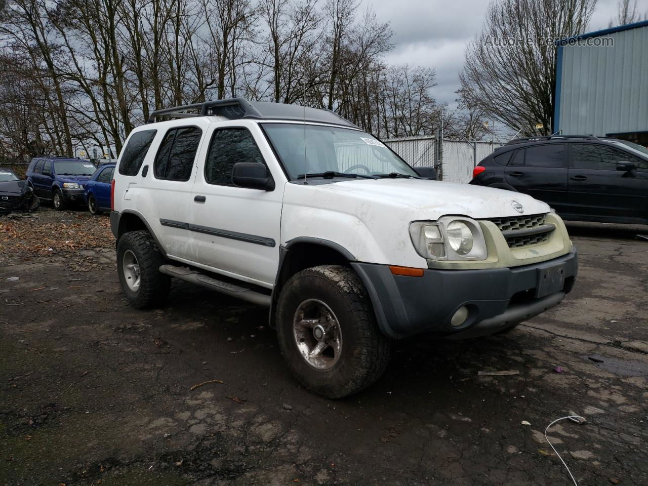 2003 Nissan Xterra Se White vin: 5N1MD28YX3C625452