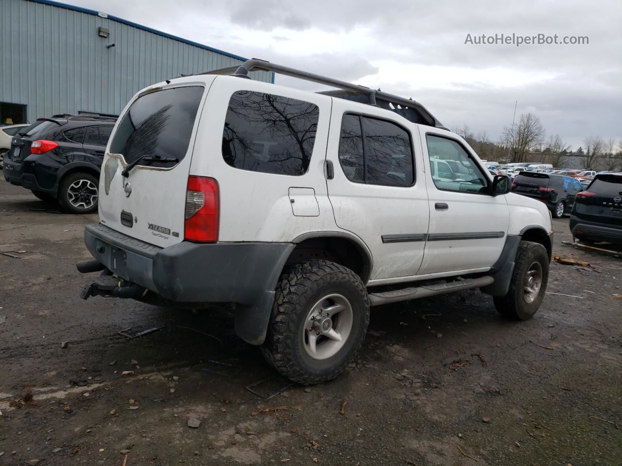 2003 Nissan Xterra Se White vin: 5N1MD28YX3C625452