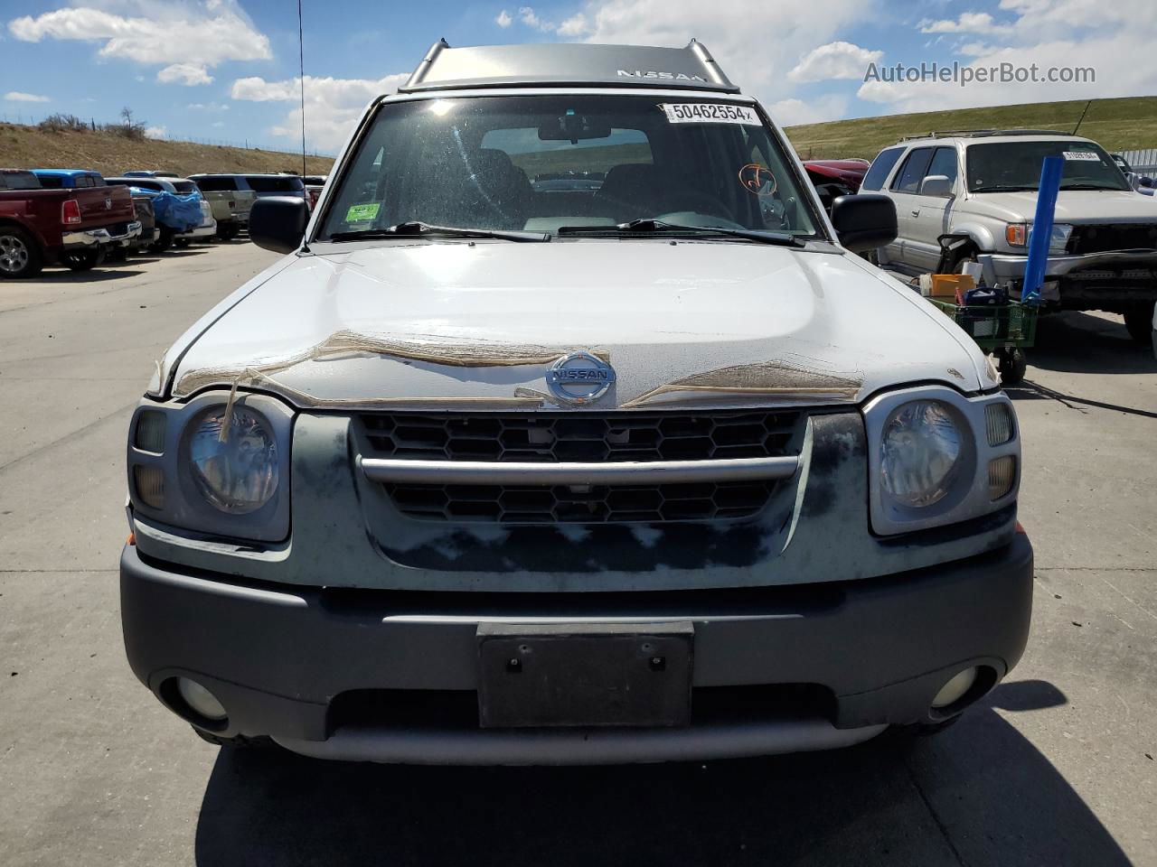 2003 Nissan Xterra Se White vin: 5N1MD28YX3C659844