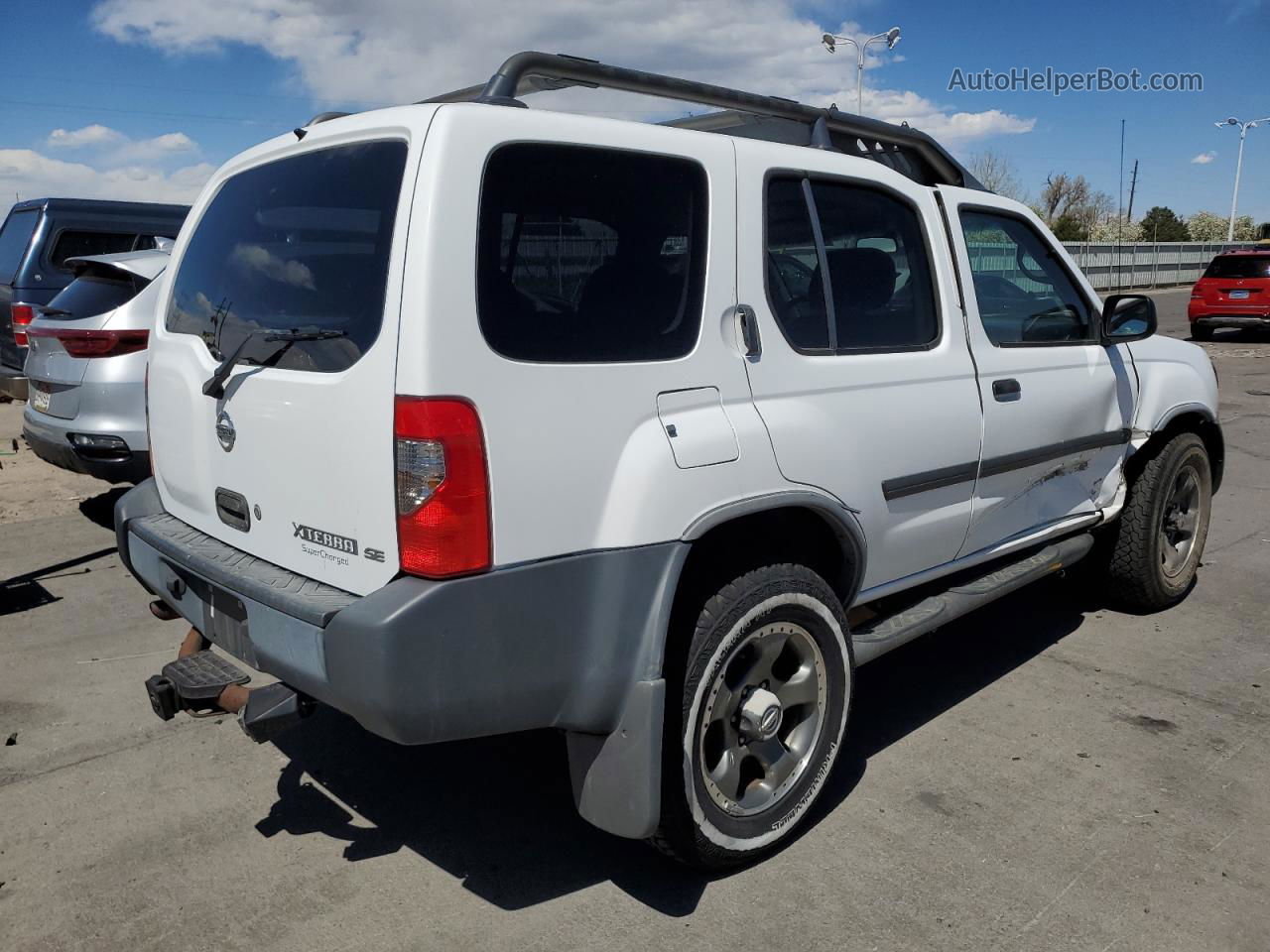 2003 Nissan Xterra Se White vin: 5N1MD28YX3C659844