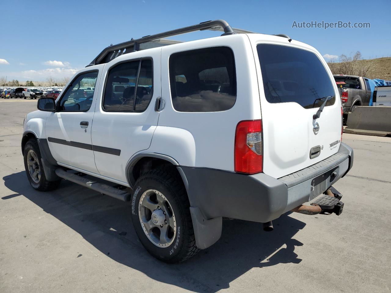 2003 Nissan Xterra Se White vin: 5N1MD28YX3C659844