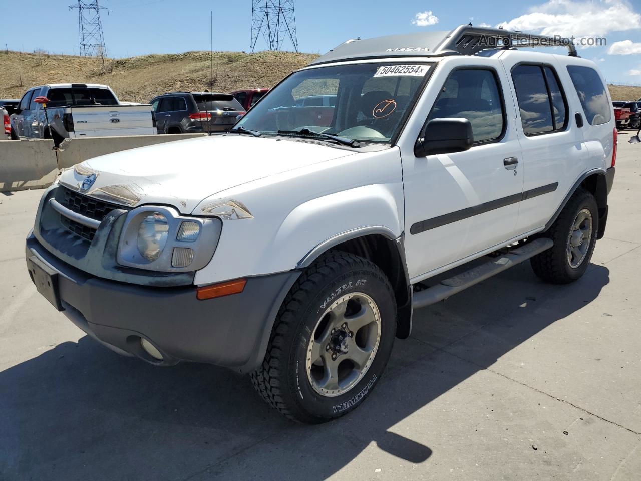 2003 Nissan Xterra Se White vin: 5N1MD28YX3C659844