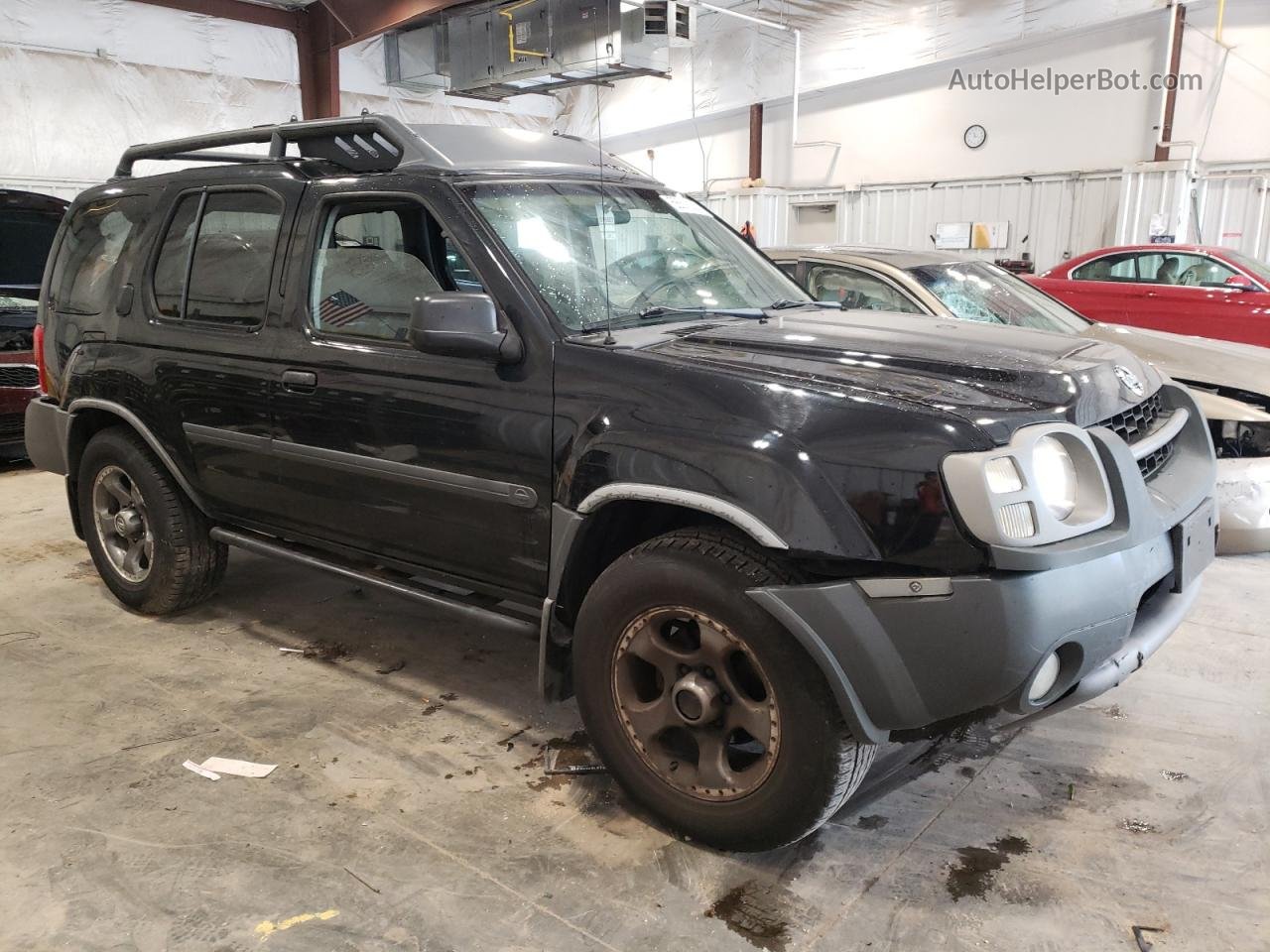 2003 Nissan Xterra Se Black vin: 5N1MD28YX3C685456