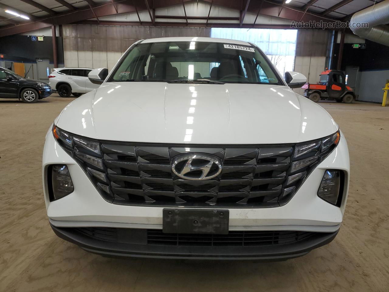 2022 Hyundai Tucson Se White vin: 5NMJA3AE2NH021453