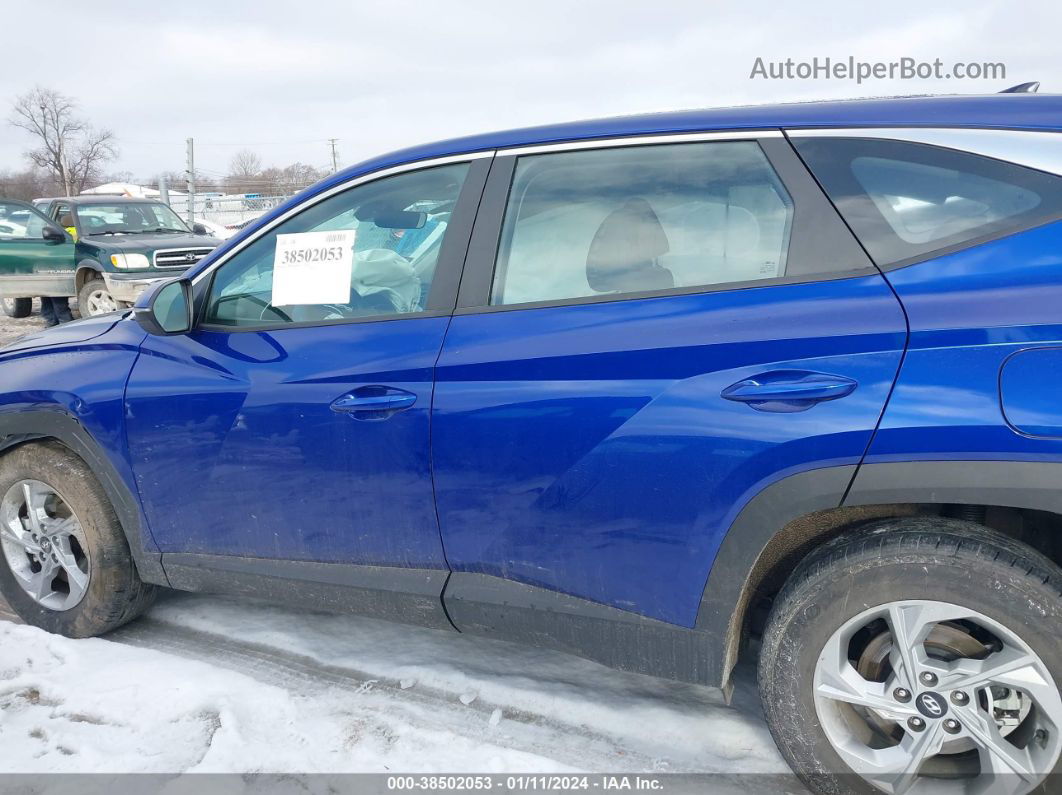 2022 Hyundai Tucson Se Blue vin: 5NMJA3AE2NH087159