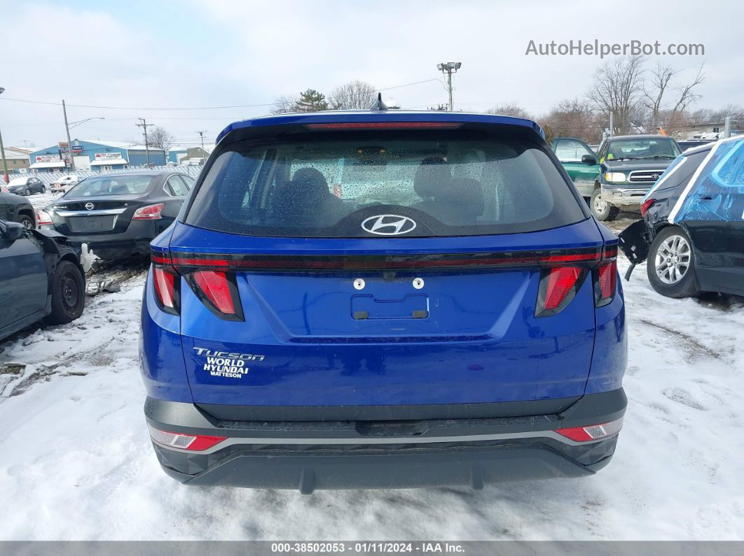 2022 Hyundai Tucson Se Синий vin: 5NMJA3AE2NH087159