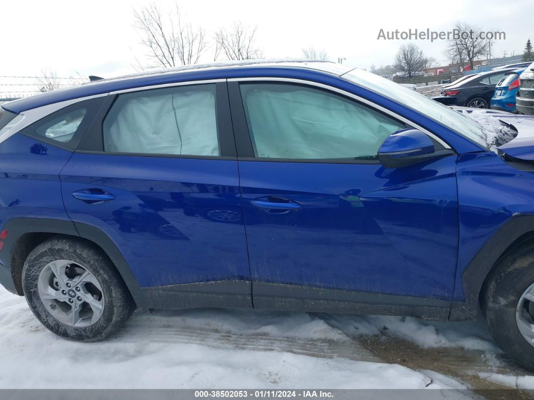 2022 Hyundai Tucson Se Blue vin: 5NMJA3AE2NH087159