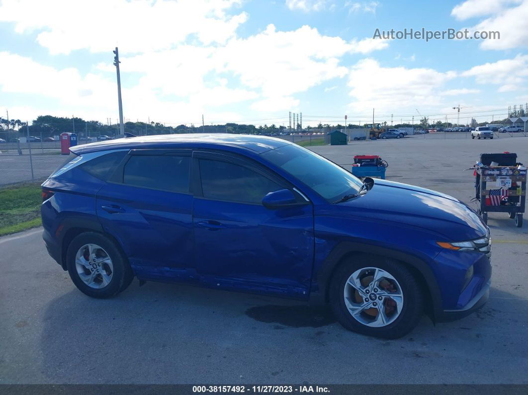 2022 Hyundai Tucson Se Blue vin: 5NMJA3AE4NH022684