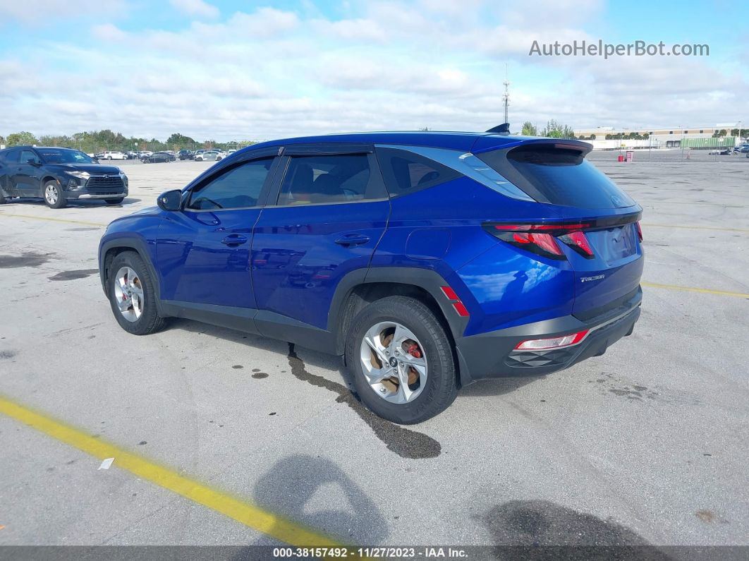 2022 Hyundai Tucson Se Blue vin: 5NMJA3AE4NH022684