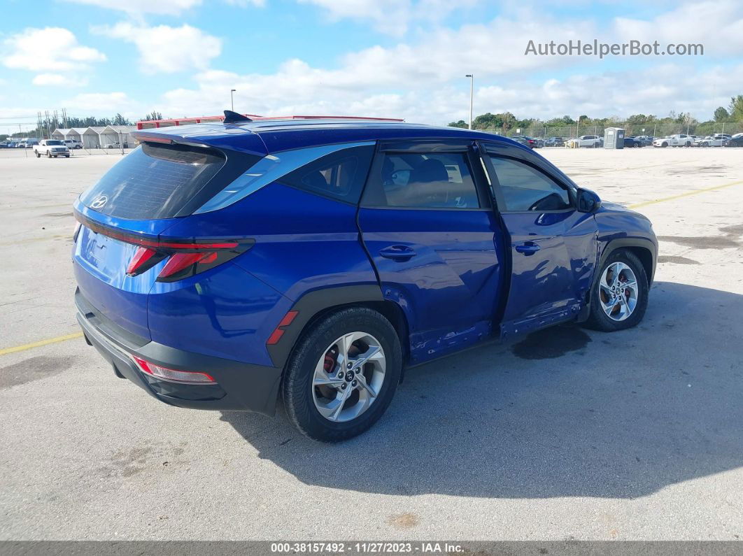 2022 Hyundai Tucson Se Blue vin: 5NMJA3AE4NH022684