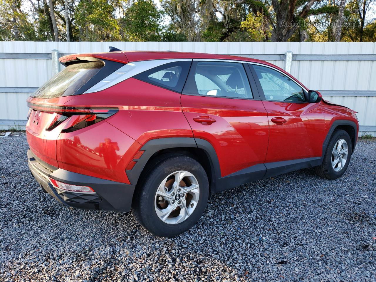 2022 Hyundai Tucson Se Burgundy vin: 5NMJA3AE6NH022542