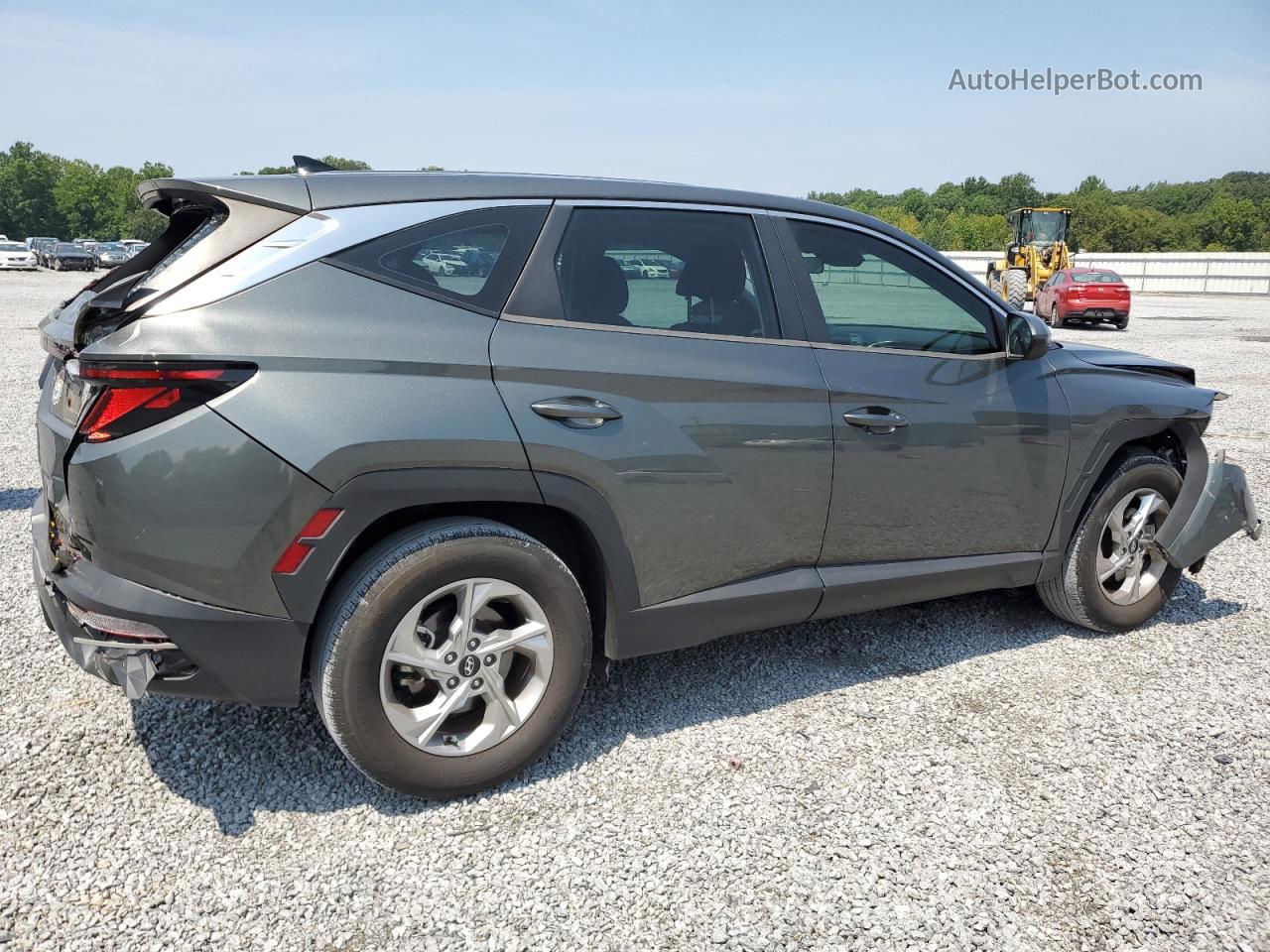 2022 Hyundai Tucson Se Gray vin: 5NMJA3AE7NH009959