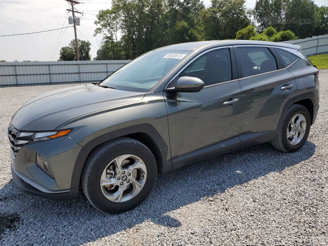 2022 Hyundai Tucson Se Серый vin: 5NMJA3AE7NH009959