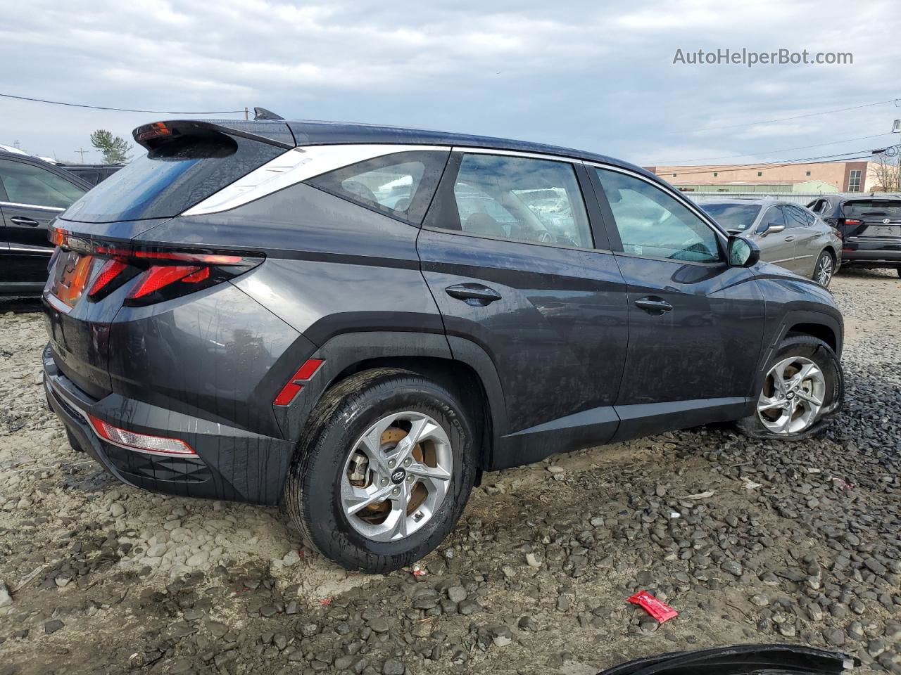 2022 Hyundai Tucson Se Угольный vin: 5NMJA3AE8NH003216