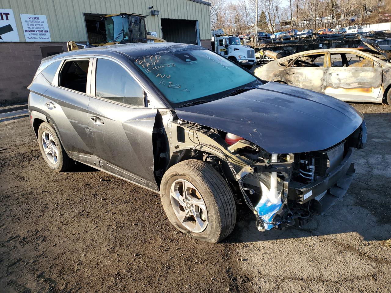 2022 Hyundai Tucson Se Charcoal vin: 5NMJA3AE8NH032375