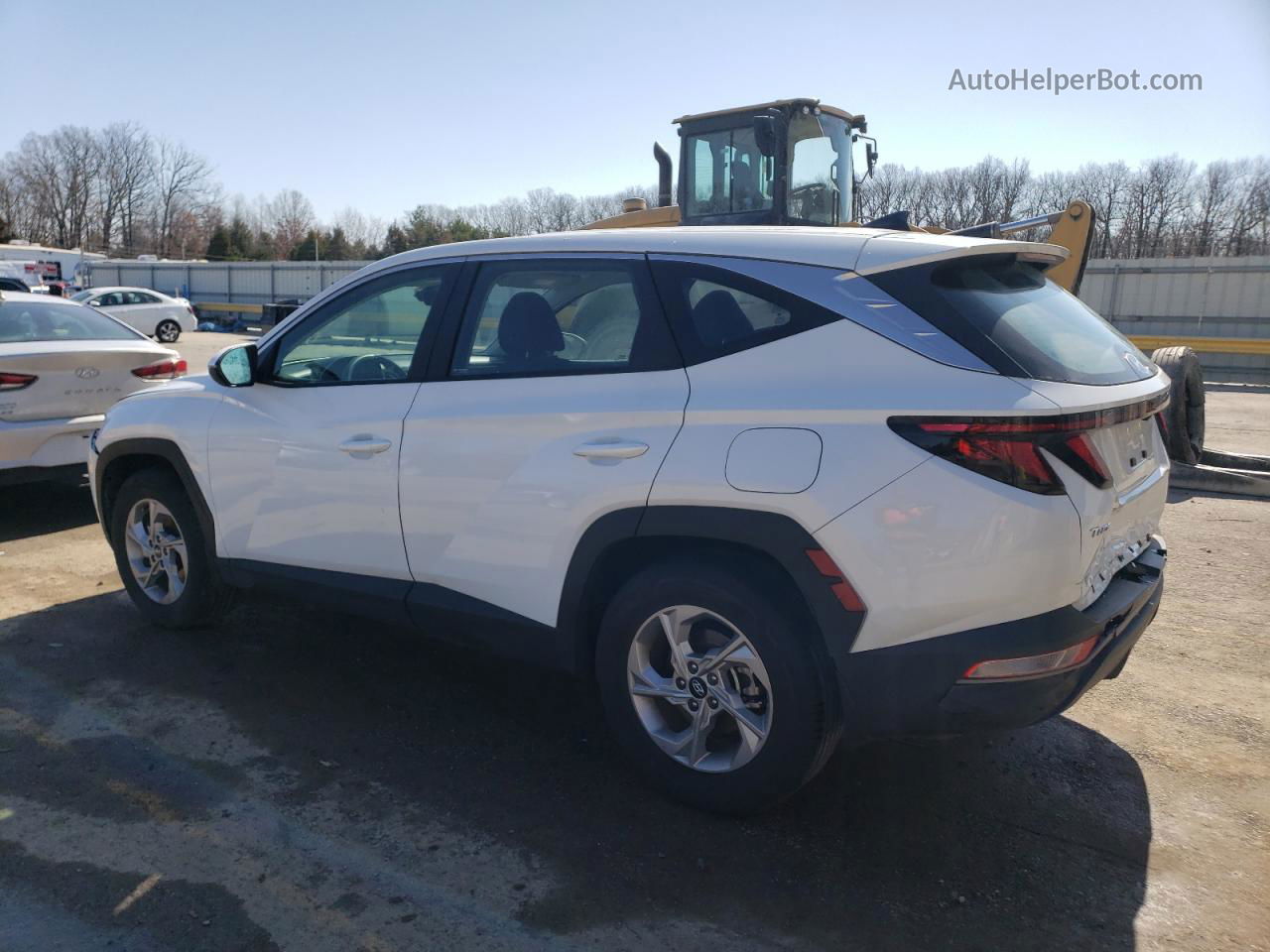 2022 Hyundai Tucson Se Белый vin: 5NMJA3AE8NH084184