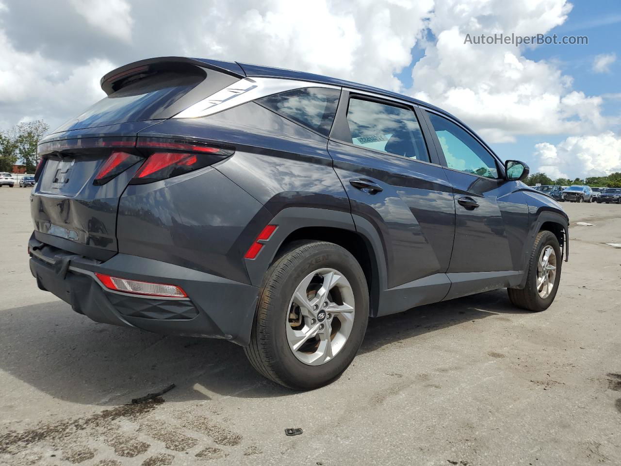 2022 Hyundai Tucson Se Серый vin: 5NMJA3AE9NH087109