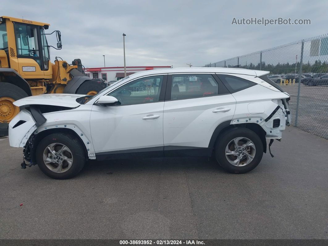 2022 Hyundai Tucson Se White vin: 5NMJA3AEXNH021975