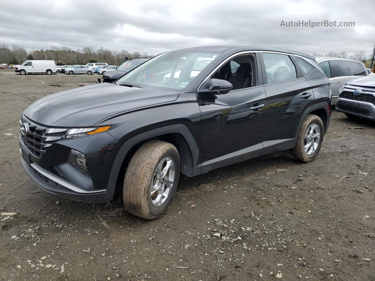 2022 Hyundai Tucson Se Gray vin: 5NMJACAE1NH052936