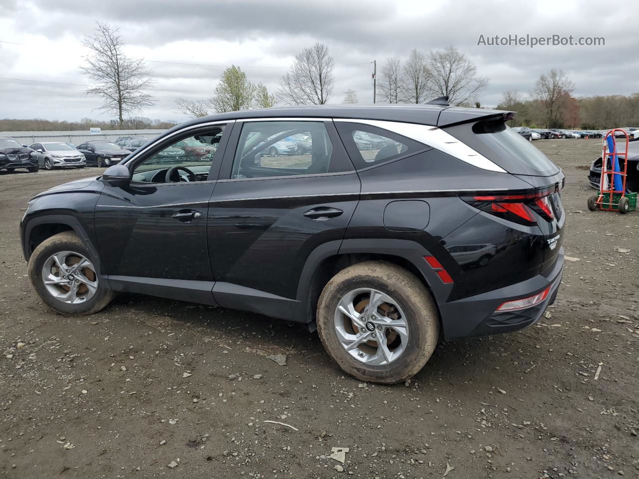 2022 Hyundai Tucson Se Gray vin: 5NMJACAE1NH052936