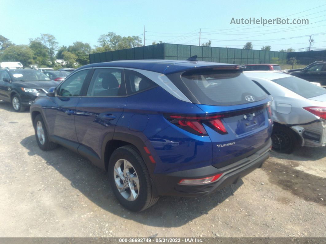 2022 Hyundai Tucson Se Blue vin: 5NMJACAE2NH087582