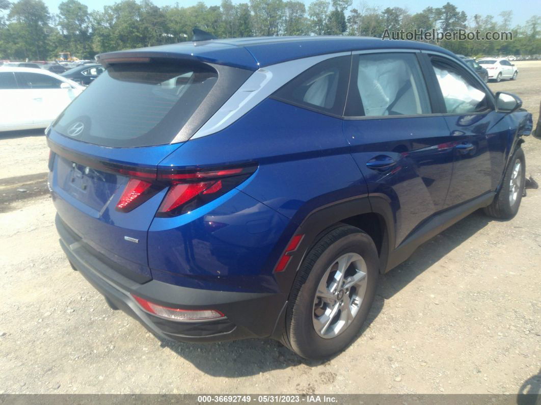 2022 Hyundai Tucson Se Blue vin: 5NMJACAE2NH087582