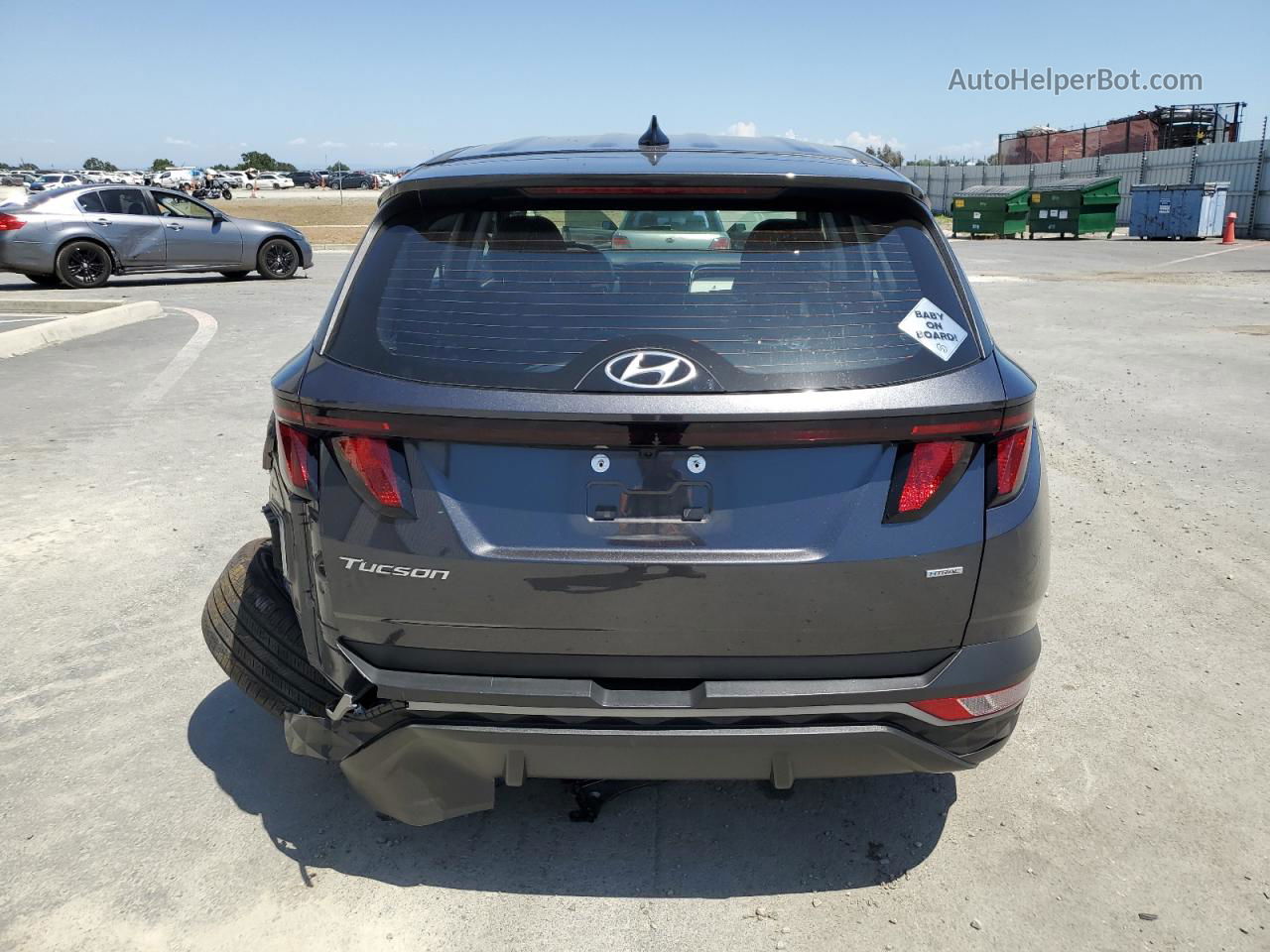 2022 Hyundai Tucson Se Charcoal vin: 5NMJACAE4NH033555