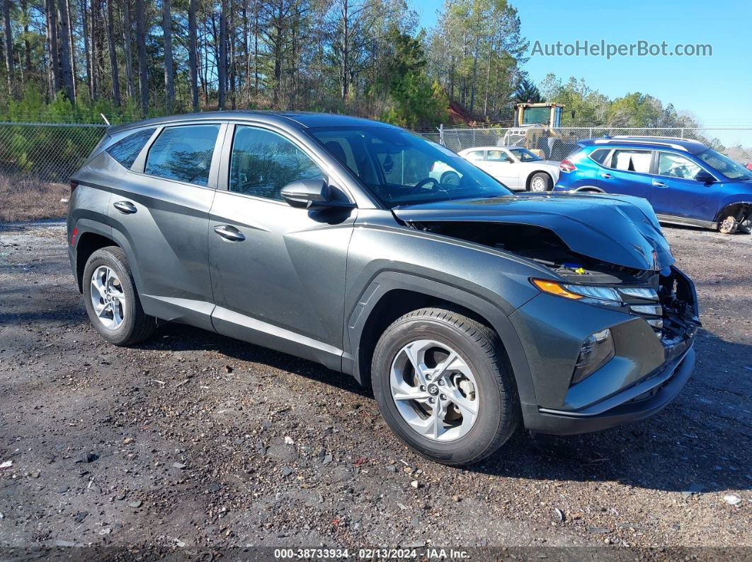 2022 Hyundai Tucson Se Gray vin: 5NMJACAE5NH148312