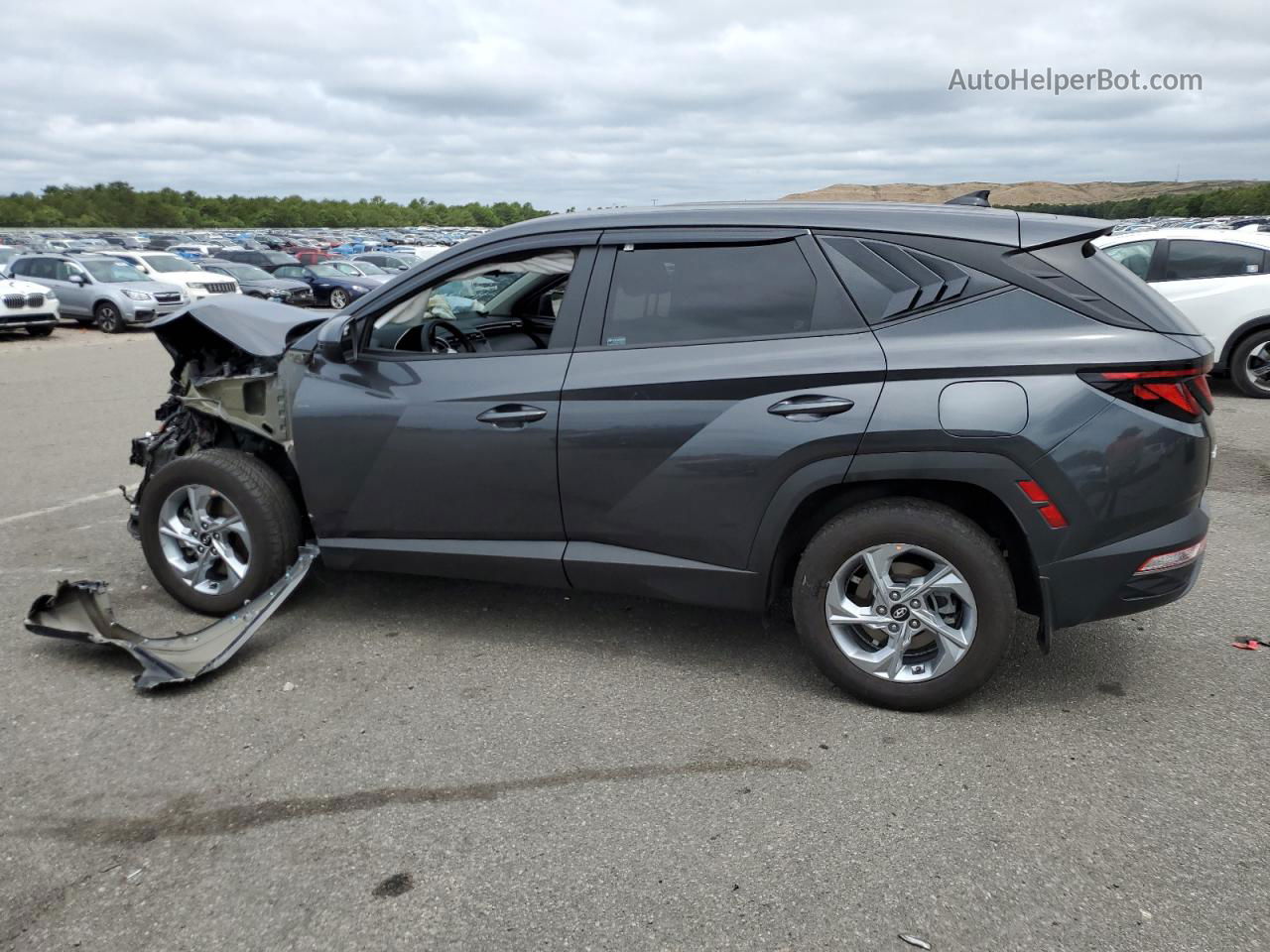 2022 Hyundai Tucson Se Charcoal vin: 5NMJACAEXNH036590