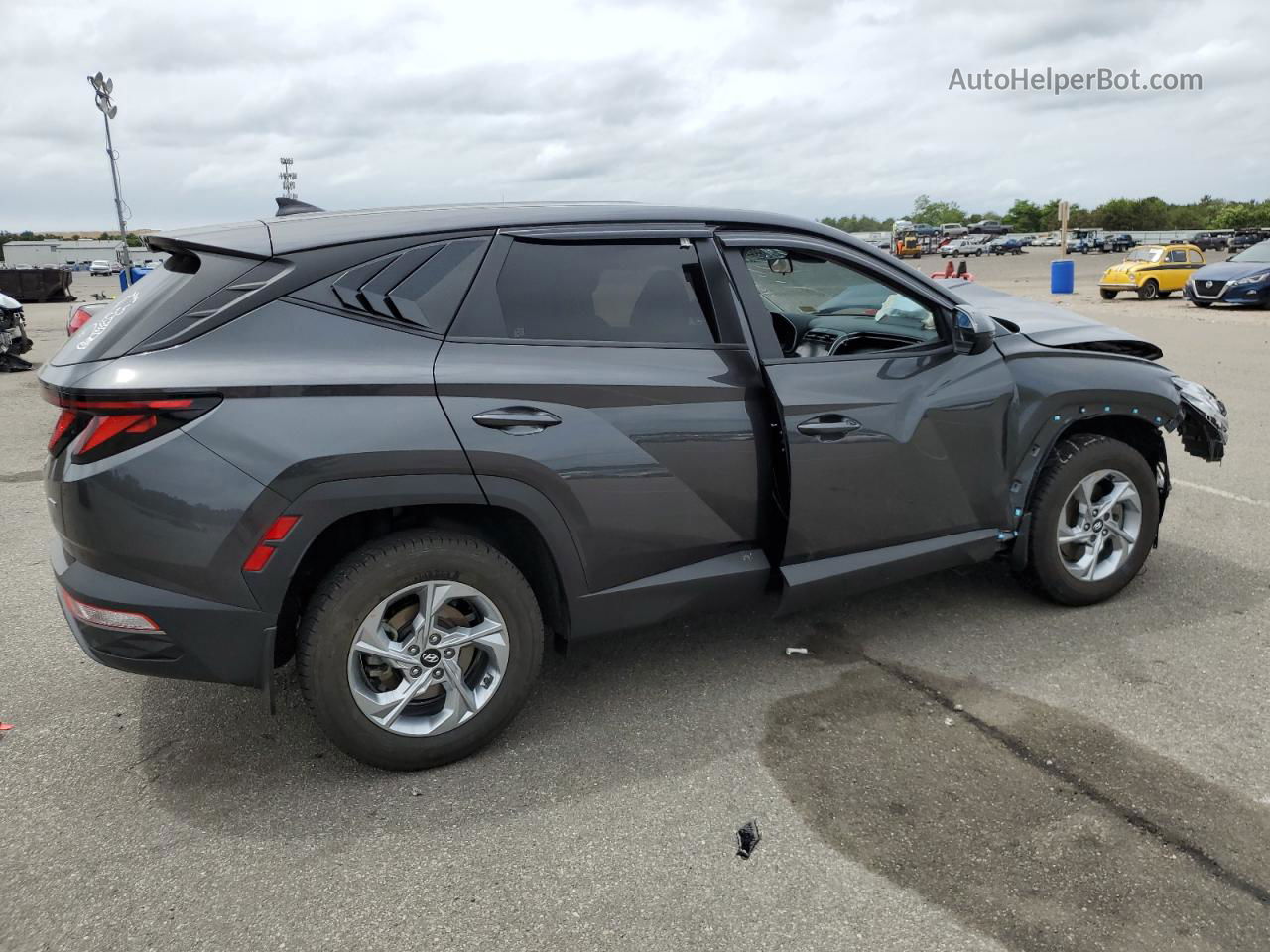 2022 Hyundai Tucson Se Угольный vin: 5NMJACAEXNH036590