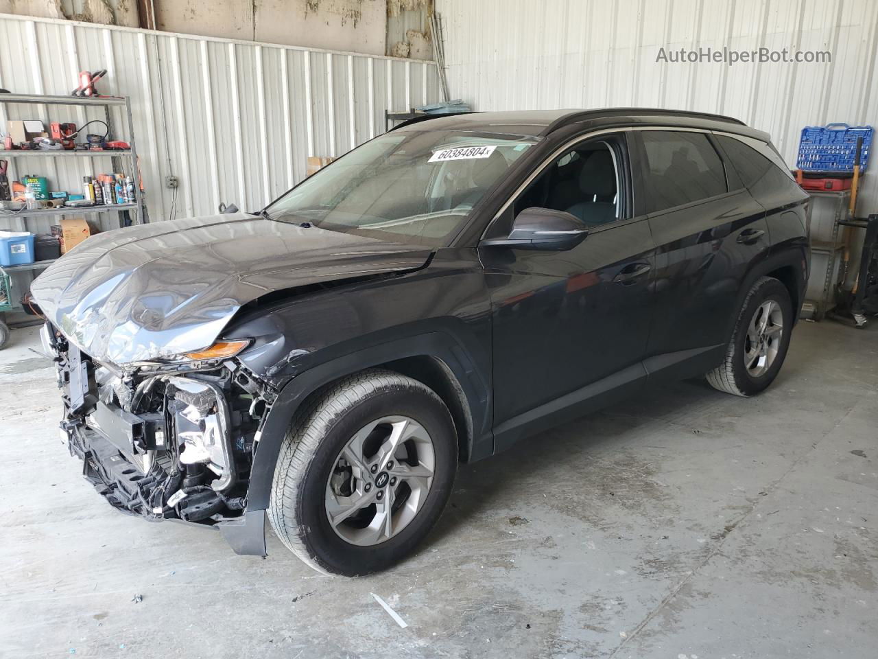 2022 Hyundai Tucson Sel Gray vin: 5NMJB3AE0NH039480